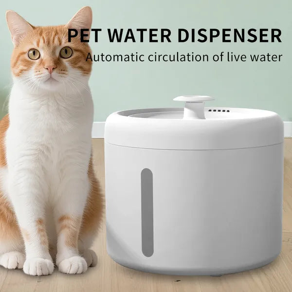 Quiet Flow Cat Water Fountain - 84 oz (2.5 L)
