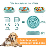 The Slow Meal Kit - Slow Feeder Bowl, Lick Mat & Silicone Food Mat