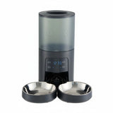 Smart Dual-Bowl Automatic Pet Feeder - 6 L, App Control