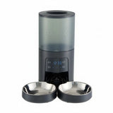 Smart Dual-Bowl Automatic Pet Feeder - 6 L, App Control