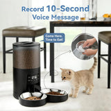 Smart Dual-Bowl Automatic Pet Feeder - 6 L, App Control