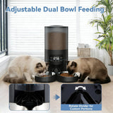 Smart Dual-Bowl Automatic Pet Feeder - 6 L, App Control