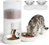 Smart Dual-Bowl Automatic Pet Feeder - 6 L, App Control
